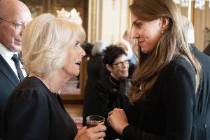Camilla und Kate: Inniger Moment beim Lunch im Buckingham Palast