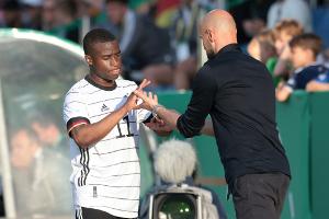 U21-Coach Di Salvo bremst: Moukoko muss noch viel lernen