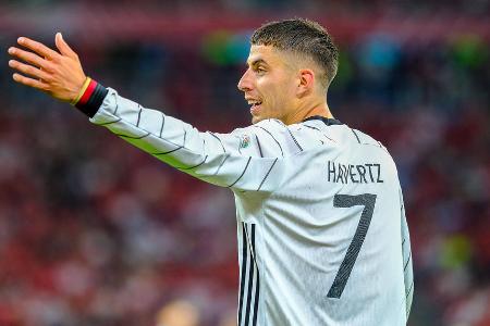 Kai Havertz (ab 70.) - Note: 5,0 - Übernahm die Mittelstürmerposition vom glücklosen Werner. Ging dem Ball stärker entgegen und fand so Bindung zum Spiel. Ließ aber mit dem Leder am Fuß ebenfalls viel Luft nach oben. Agierte zu ballverliebt und praktisch in jeder Szene ohne den letzten Zug. Verlor alle seine Zweikämpfe.