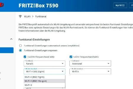 Den veralteten IEEE 802.11b-Standard sollte Sie in den WLAN-Einstellungen des Routers am besten abschalten. Dieser bremst das gesamte WLAN aus.