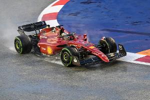 Regen-Training in Singapur: Leclerc erneut vor Verstappen