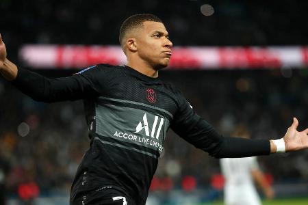 Platz 1: Kylian Mbappé (Paris Saint-Germain) - 222,9 Mio. Euro