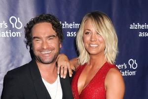 Kaley Cuoco von Beginn an in Kollege Johnny Galecki verknallt