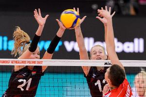 Volleyballerinnen verspielen letzte Viertelfinal-Chance