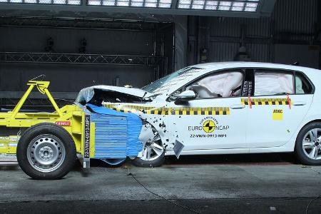 EuroNCAP Crashtest VW Golf 8