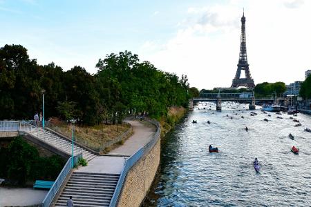 Paris hält an Olympia-Eröffnungsfeier auf der Seine fest Paris hält an Olympia-Eröffnungsfeier auf der Seine fest