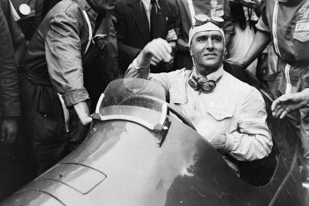 Guiseppe Farina - Den ersten WM-Titel der Formel-1-Geschichte sichert sich der Italiener Giuseppe Farina im Jahr 1950. Drei Siege in den sieben Saisonrennen reichen dem damals 44-Jährigen zum Sieg.