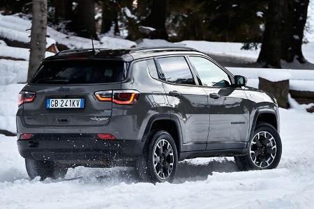 Jeep Compass Schnee Winter Eis Drift