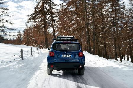 Jeep Renegade Schnee Winter Eis Drift