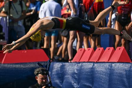 Triathletin Koch in Südkorea wieder auf Weltcup-Podium Triathletin Koch in Südkorea wieder auf Weltcup-Podium