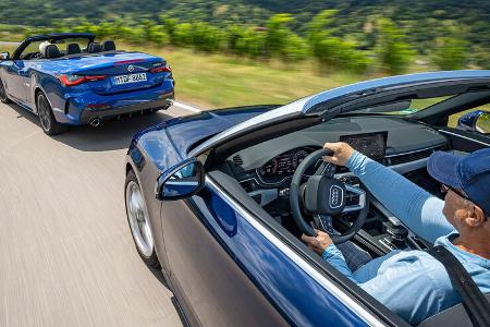 Audi A5 40 TDI Cabrio, BMW 420d Cabrio Audi A5 40 TDI Cabrio, BMW 420d Cabrio