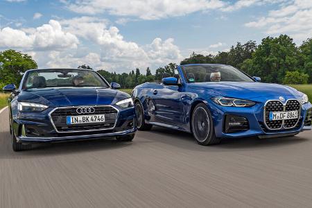 Audi A5 40 TDI Cabrio, BMW 420d Cabrio