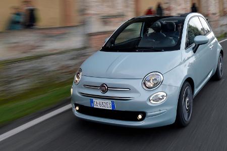 02/2020, Fiat 500 Cabrio Hybrid