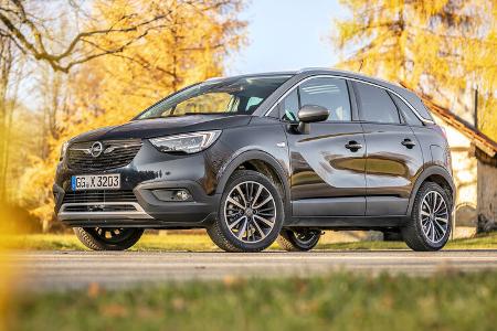 ams0319, Vergleichstest, Opel Crossland X 1.2 DI Turbo, Exterieur