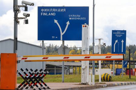 Finnland Grenze Russland