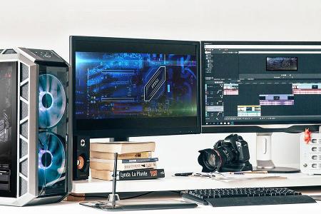 Wer am PC kreativ arbeitet und des Öfteren Filme erstellt und schneidet bzw. Fotos mit aufwendigen Effekten optimiert, benötigt hohe Rechenleistung.