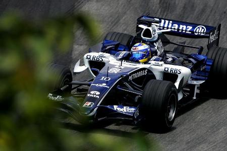 22. Platz: Nico Rosberg (Williams-Cosworth) - Ausfall Runde 1