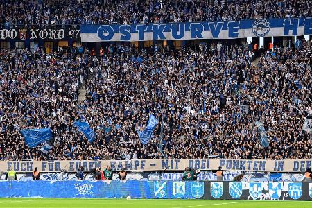 Platz 4: Hertha BSC - Veränderung gegenüber Juni 2021: +21,1 Prozent, auf 41.200 Mitglieder