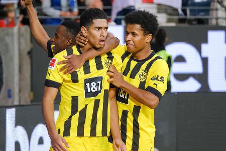 BVB bei Eintracht Frankfurt: Noten und Einzelkritik - Nach erfolgreichen Spielen in der Königsklasse trafen Borussia Dortmund und Eintracht Frankfurt am Samstagabend im Top-Spiel in der Bundesliga aufeinander. In einer Partie, in der Frankfurt letztlich mehr Spielanteile hatte, sicherte sich der BVB dank der besseren Chancenverwertung und einer überragenden Torhüterleistung einen knappen 2:1-Erfolg. Alle Akteure in der Einzelkritik:
