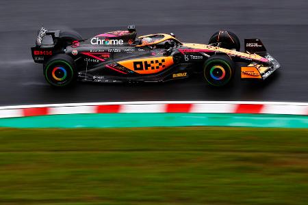 Platz 14: Daniel Ricciardo (McLaren) - 1:20.139 in FP3 - FP1: 1:21.762, FP2: 1:22.763