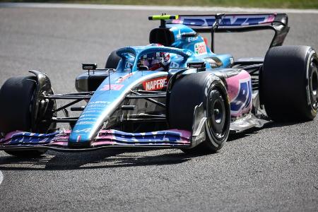 Platz 11: Esteban Ocon (Alpine) - 1:19.960 in FP3 - FP1: -, FP2: 1:21.177