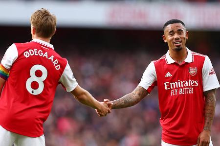 Platz 6: FC Arsenal - Kosten der ersten Elf im Schnitt: 382 Mio. Euro