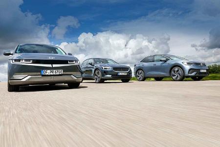 Hyundai Ioniq 5, Polestar 2, VW ID.5