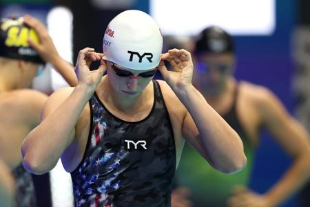 Ledecky schwimmt zweiten Fabel-Weltrekord binnen einer Woche Ledecky schwimmt zweiten Fabel-Weltrekord binnen einer Woche