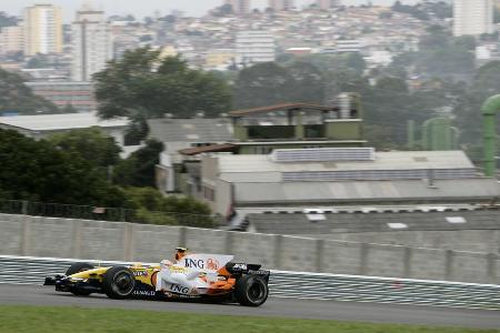 Aus nach Crash: Nelson Piquet jun. (Renault-Werksteam)