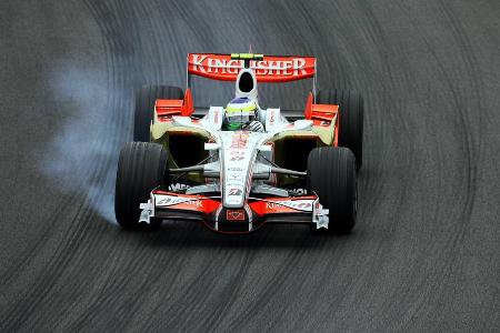 P18: Giancarlo Fisichella (Force-India-Ferrari) - + 2 Runden