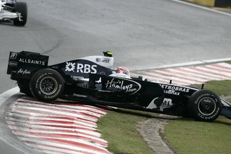 P17: Kazuki Nakajima (Williams-Toyota) - + 2 Runden