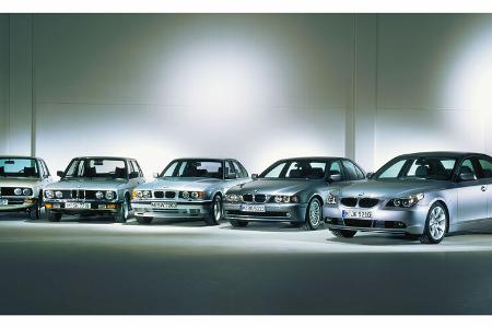 BMW 5er E60 (2003-2010) mit 5er Generationen