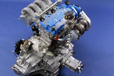 VW Golf III Rallye A59 (1993) Vierzylinder-Reihenmotor mit Turbolader