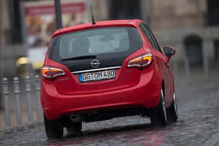 Opel Meriva 1.6 CDTi, Heckansicht