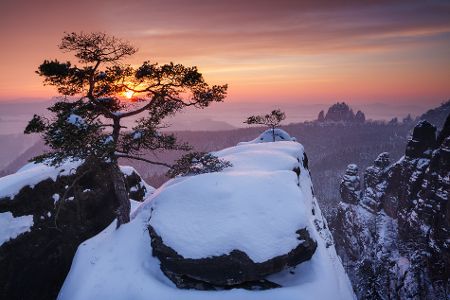 Dort könnten Sie einen Sonnenuntergang wie diesen erleben.