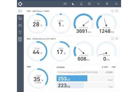 Via NZXT Cam, dem Tool des Herstellers für seine AiO-Wasserkühlung, lassen sich Informationen zur CPU auslesen.