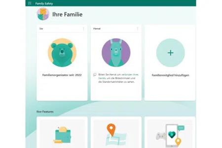 Microsoft bietet mit Family Safety eine Kindersicherung mit allerlei Funktionen, gestaltet allerdings die Einrichtung und das Hinzufügen von Familienmitgliedern etwas umständlich.
