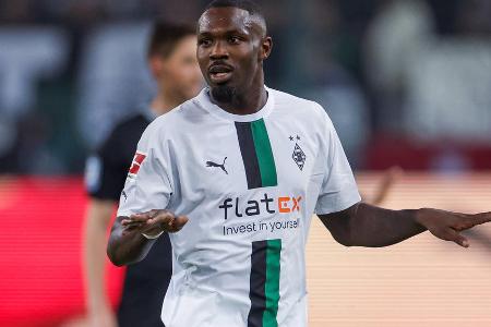 ANGRIFF: Marcus Thuram - Note: 2,5 - Tat sich ohne seinen kongenialen Sturmpartner Alassane Pléa zunächst schwer, den Alleinunterhalter im VfL-Angriff zu geben. Das temporäre 3:1 war dann die große Marcus-Thuram-Show. Musste später aber das 5:2 nachlegen, da vergab er fast schon kläglich (52./77.).