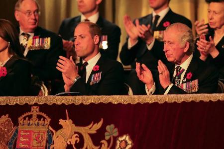 Festival of Remembrance: König Charles und Familie ehren die Toten Festival of Remembrance: König Charles und Familie ehren die Toten