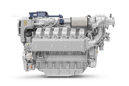 MAN Engines Dual Fuel-Motor V12 Wasserstoff