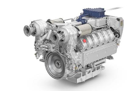 MAN Engines Dual Fuel-Motor V12 Wasserstoff