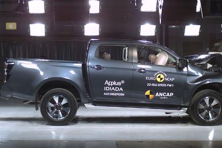 EuroNCAP Crashtest Isuzu D-Max Crew Cab