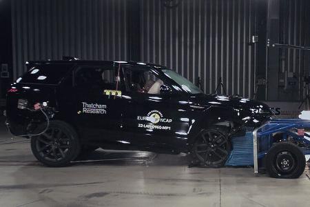 EuroNCAP Crashtest Range Rover Sport