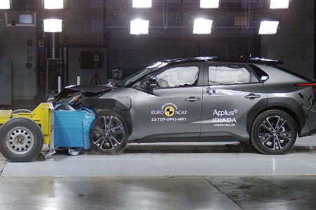 EuroNCAP Crashtest Toyota BZ4X