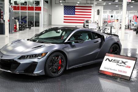 Honda Acura NSX Produktionsende