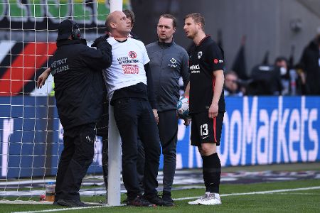 Protest beim Fußball