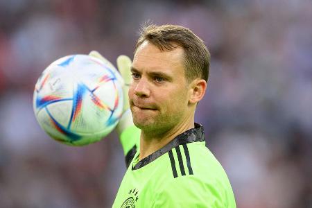 Älteste deutsche Spieler: Manuel Neuer (36); Thomas Müller (33) - Neuer: 7.03.1986, Müller: 13.09.1989