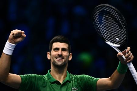 Djokovic zum achten Mal im Endspiel der ATP Finals Djokovic zum achten Mal im Endspiel der ATP Finals