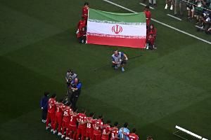 Iranische Spieler schweigen bei Nationalhymne