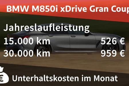 BMW M850i xDrive Gran Coupé 
